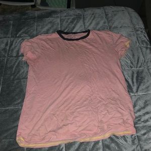 American Eagle pink shirt